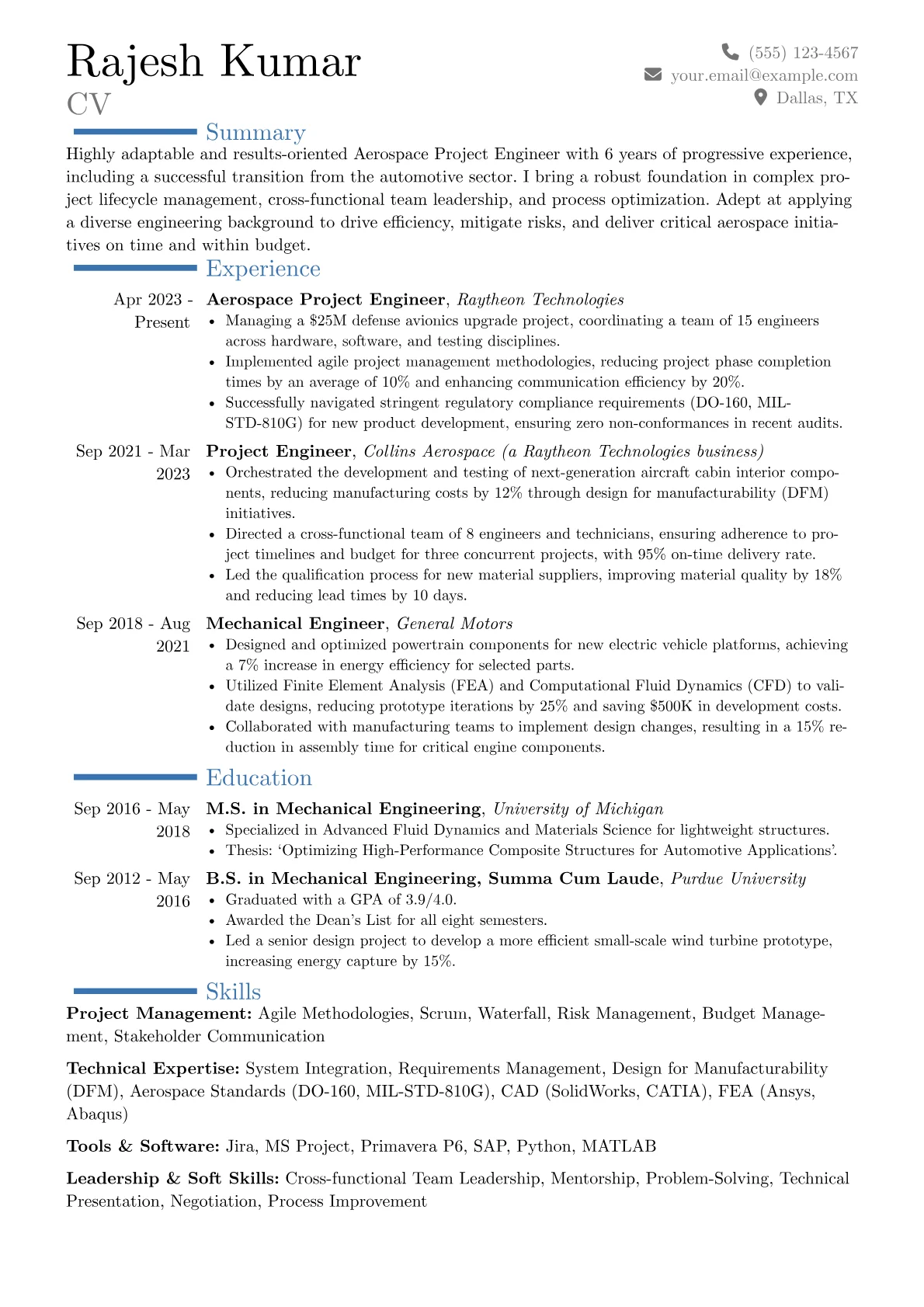 Career changer version - Page 1