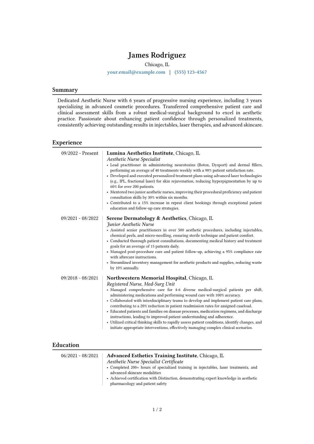 Career changer version - Page 1