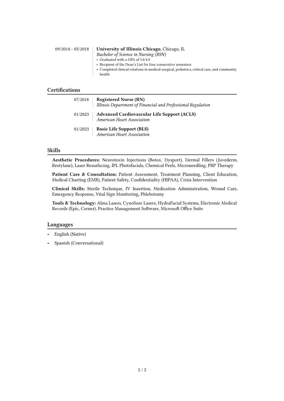 Career changer version - Page 2
