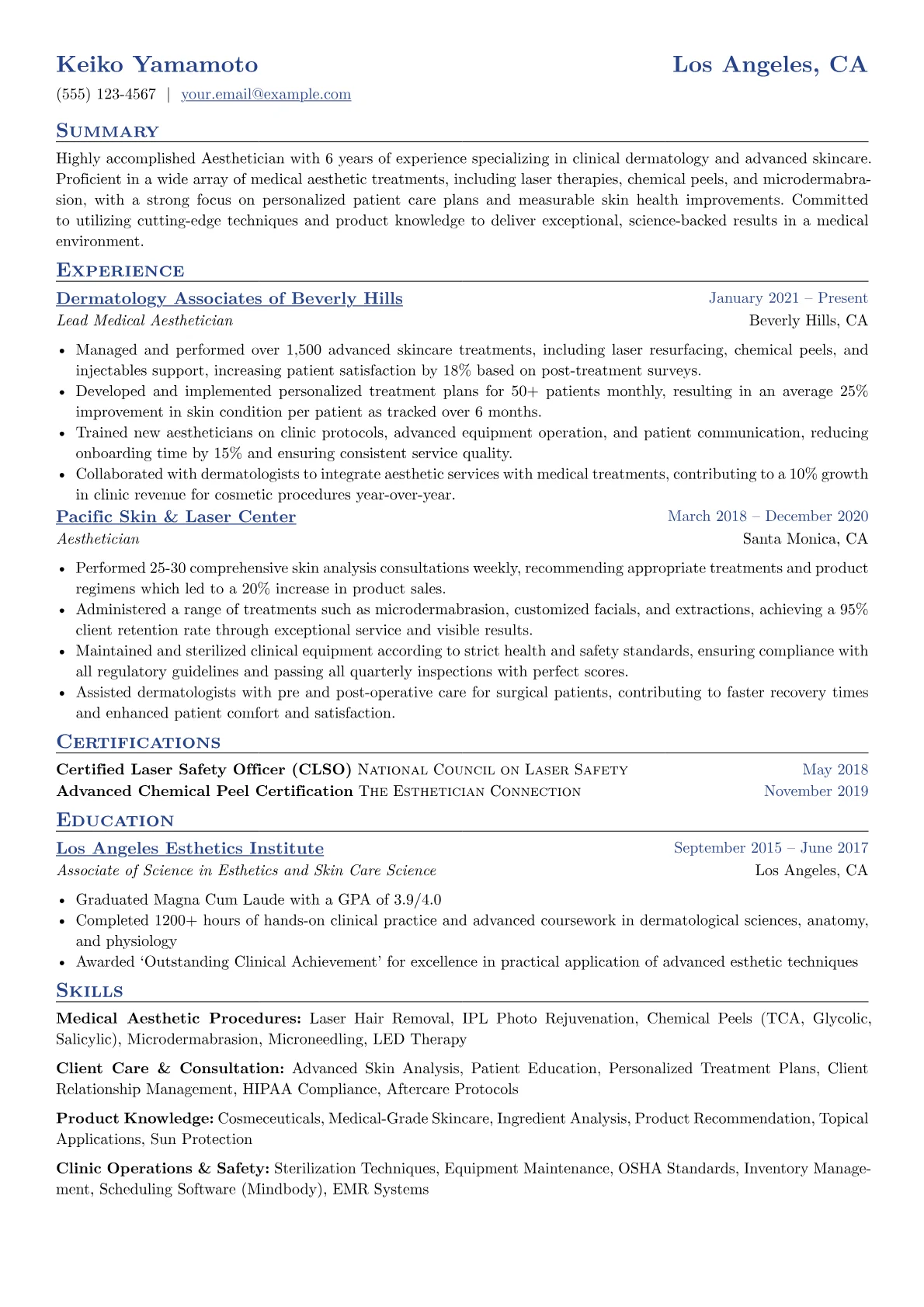 Medical Aesthetic version - Page 1