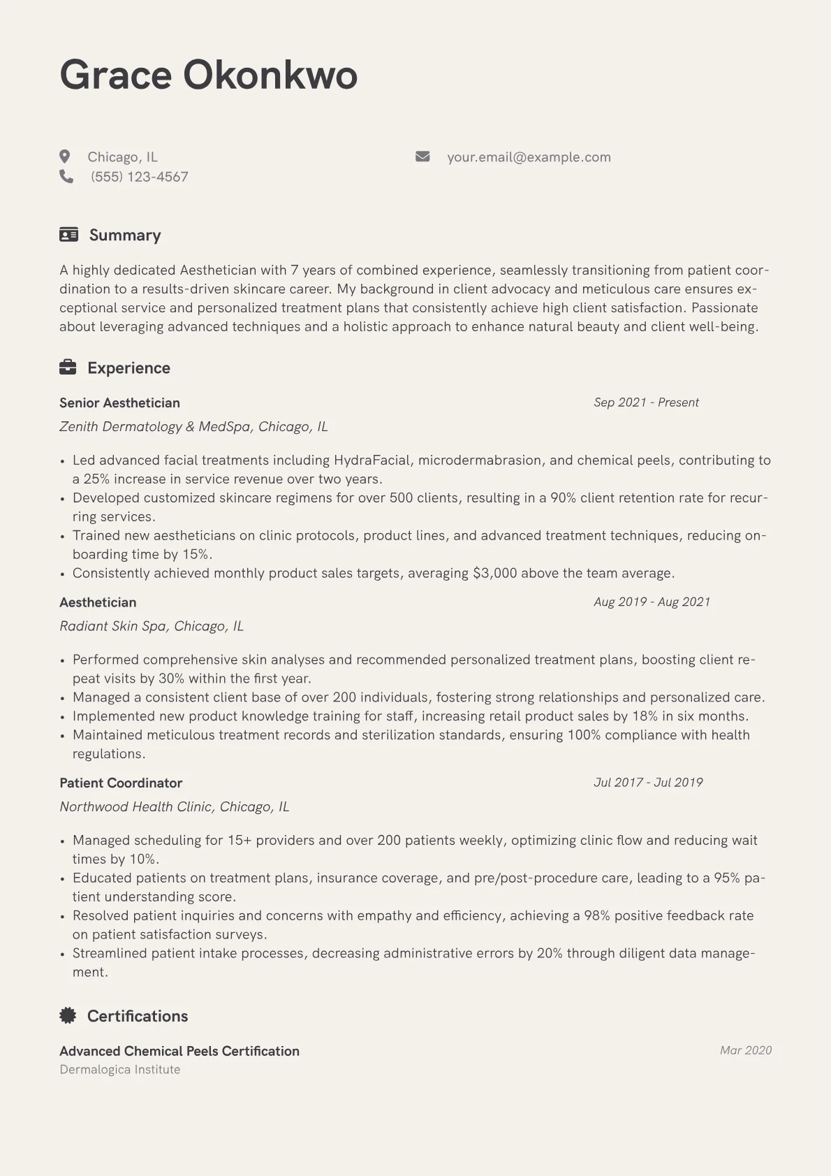 Career changer version - Page 1