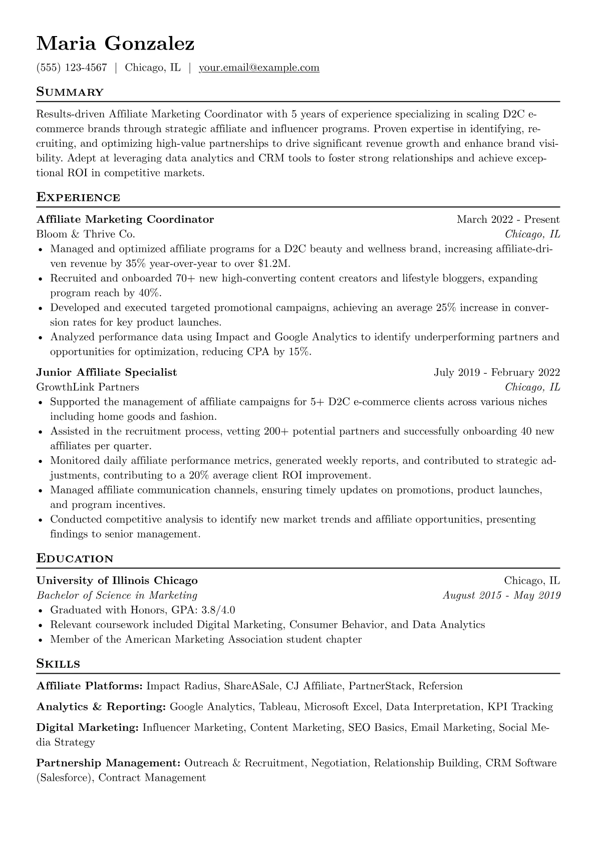 D2C E-commerce version - Page 1