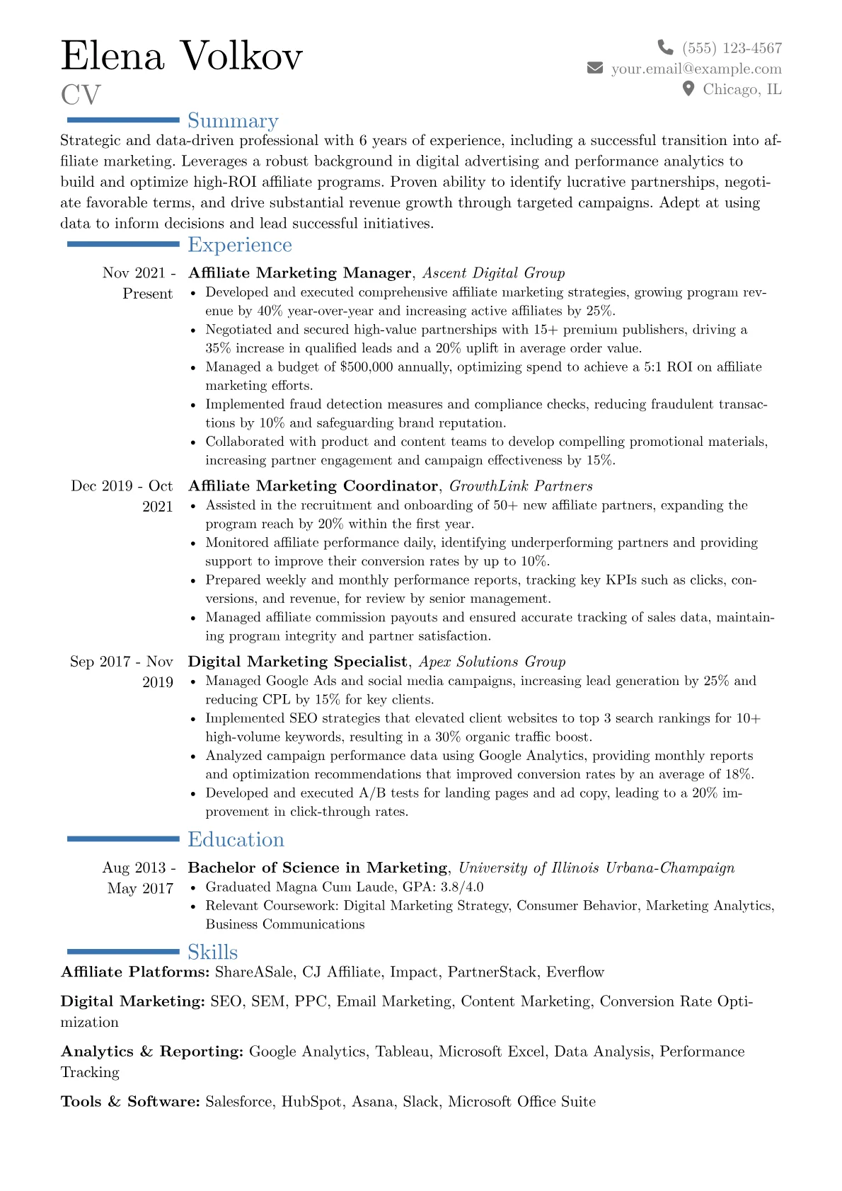 Career changer version - Page 1