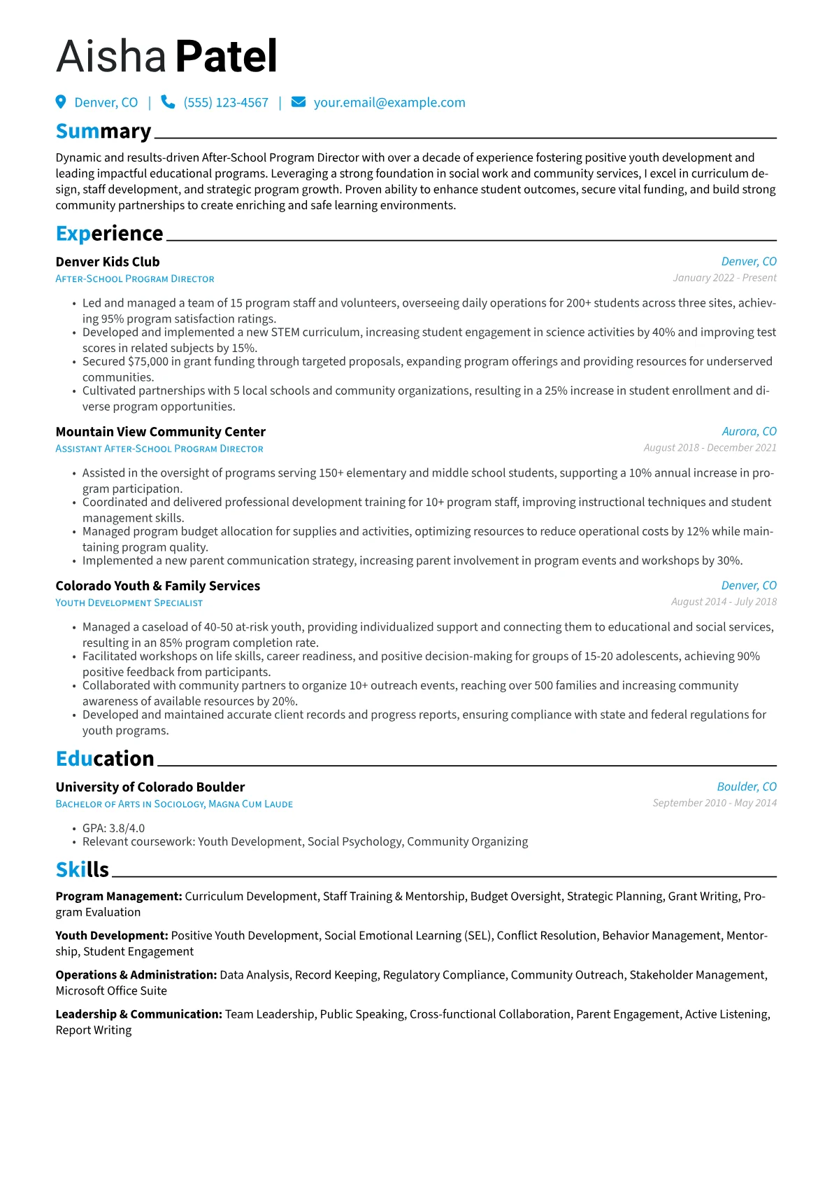 Career changer version - Page 1