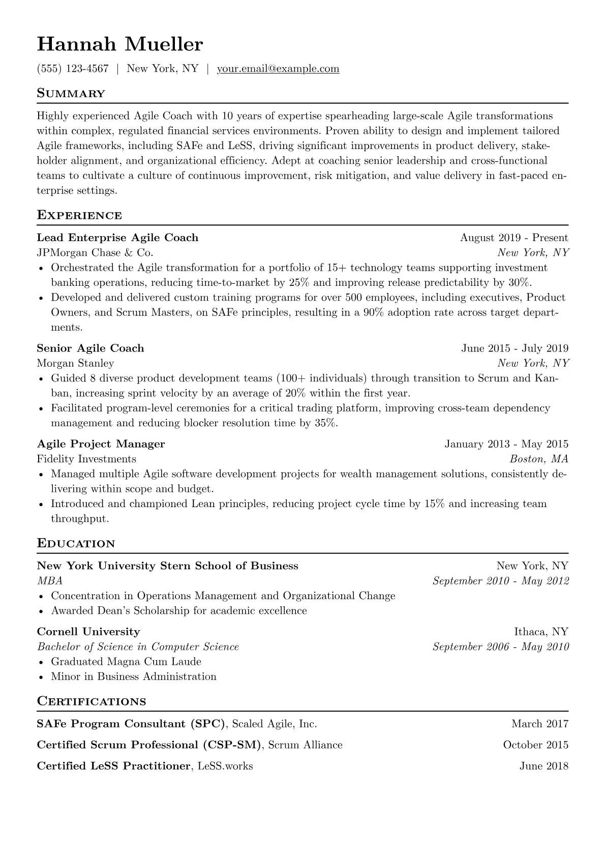 Financial Services version - Page 1