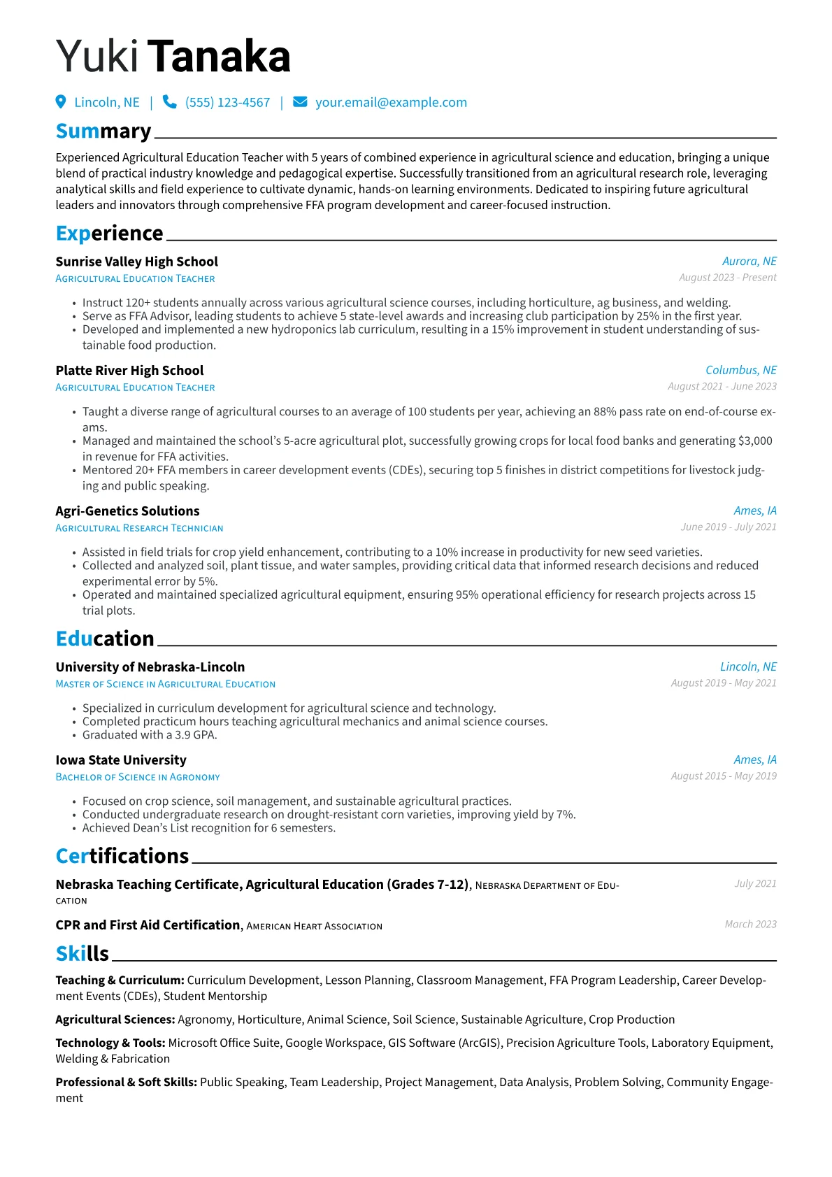 Career changer version - Page 1