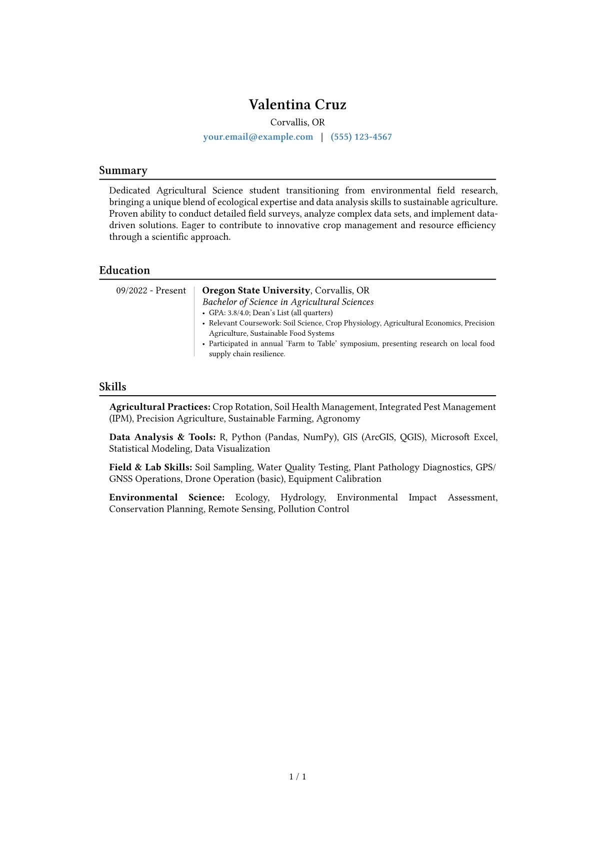Career changer version - Page 1