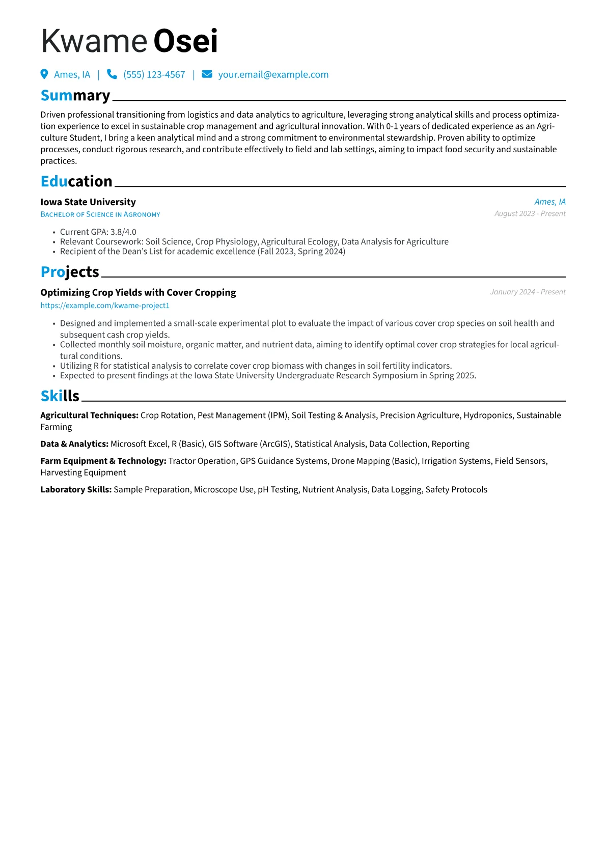 Career changer version - Page 1
