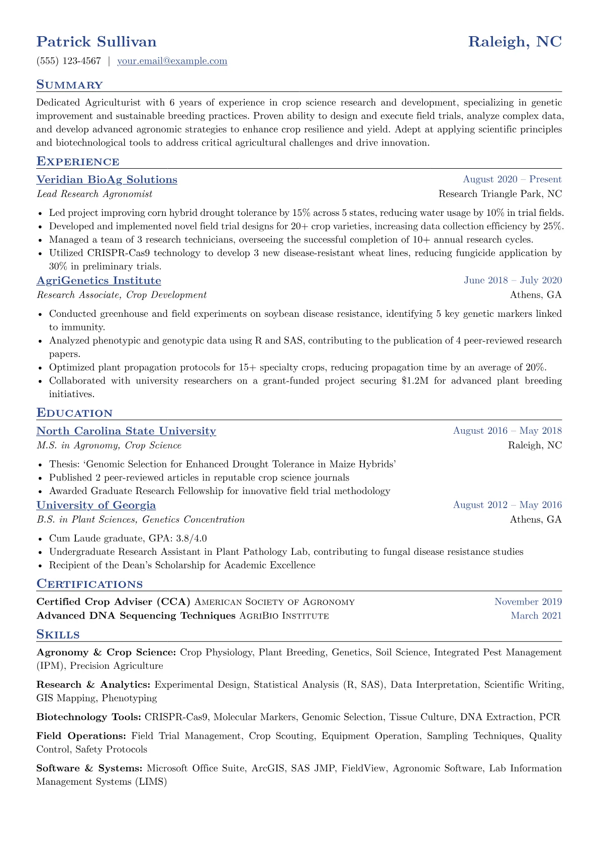 Crop Science & Biotech version - Page 1