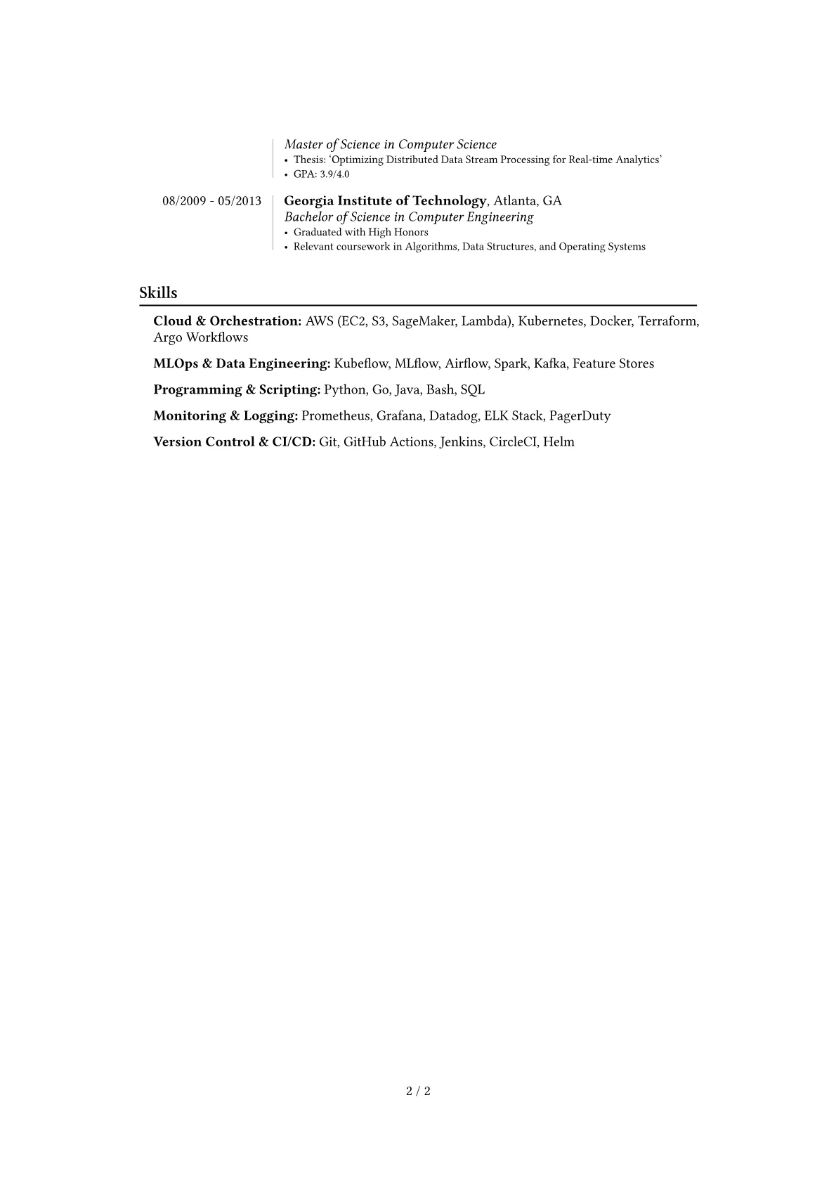 Career changer version - Page 2