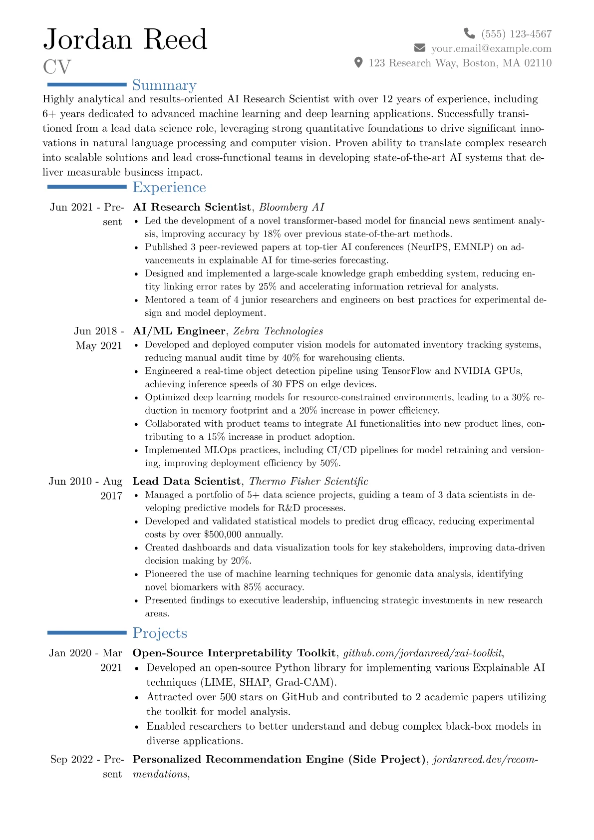 Career changer version - Page 1