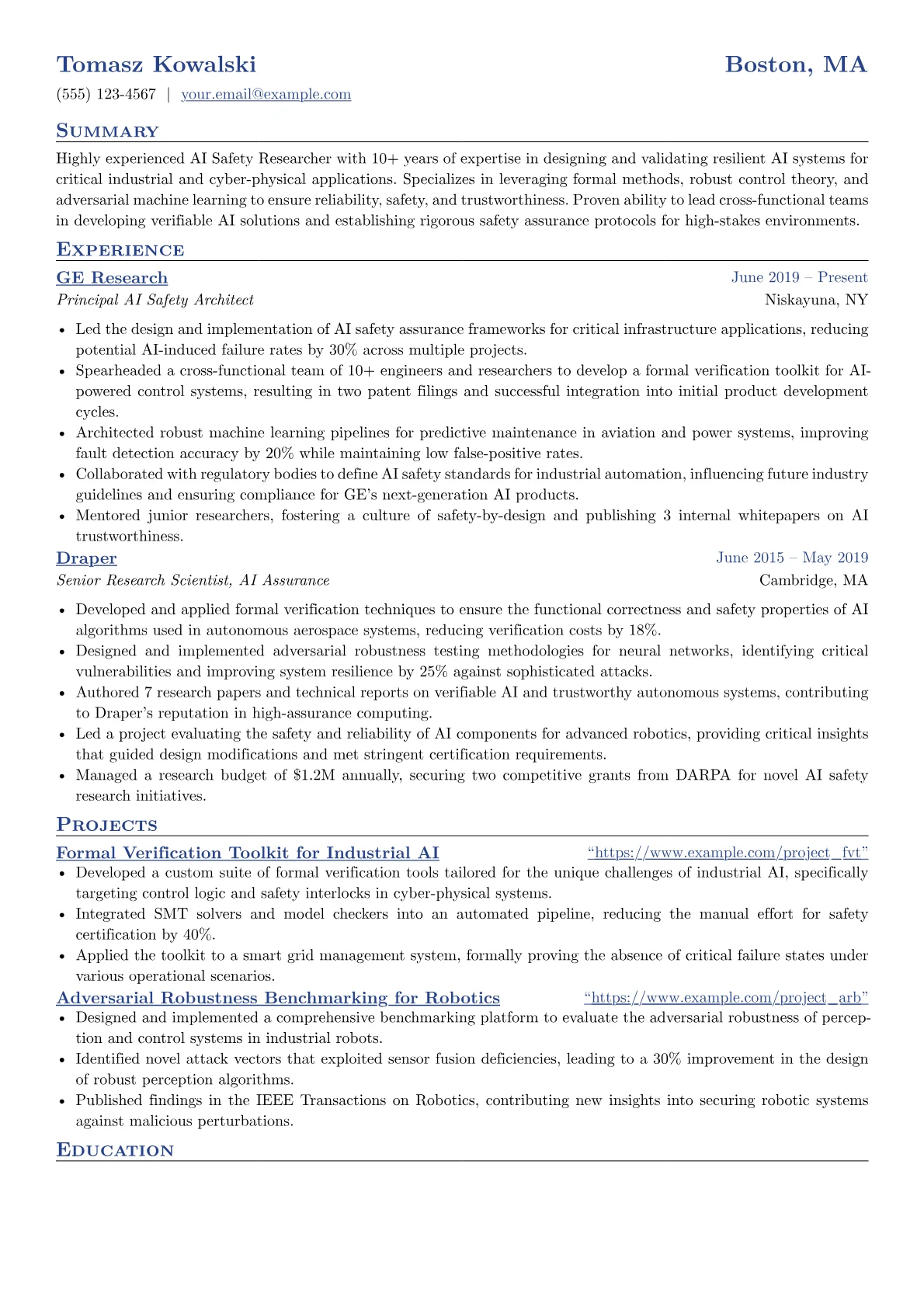 AI Safety Researcher version - Page 1