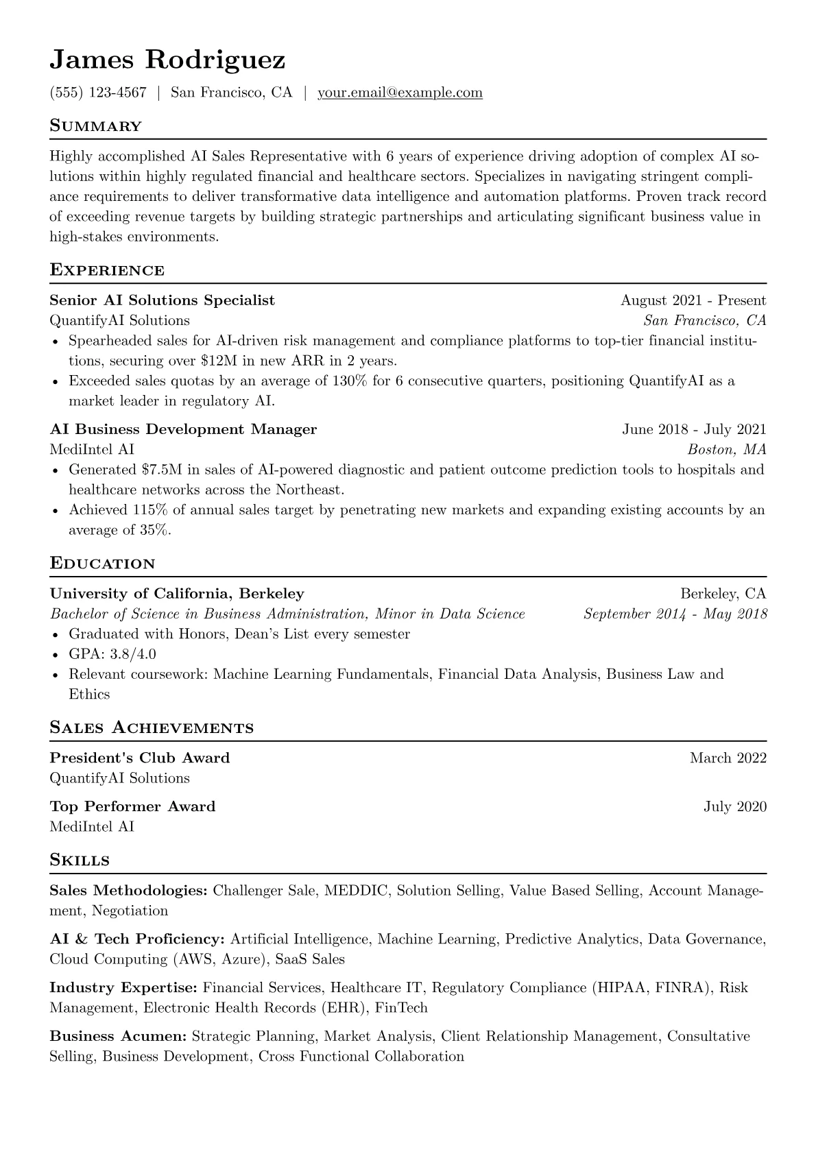 AI Sales version - Page 1