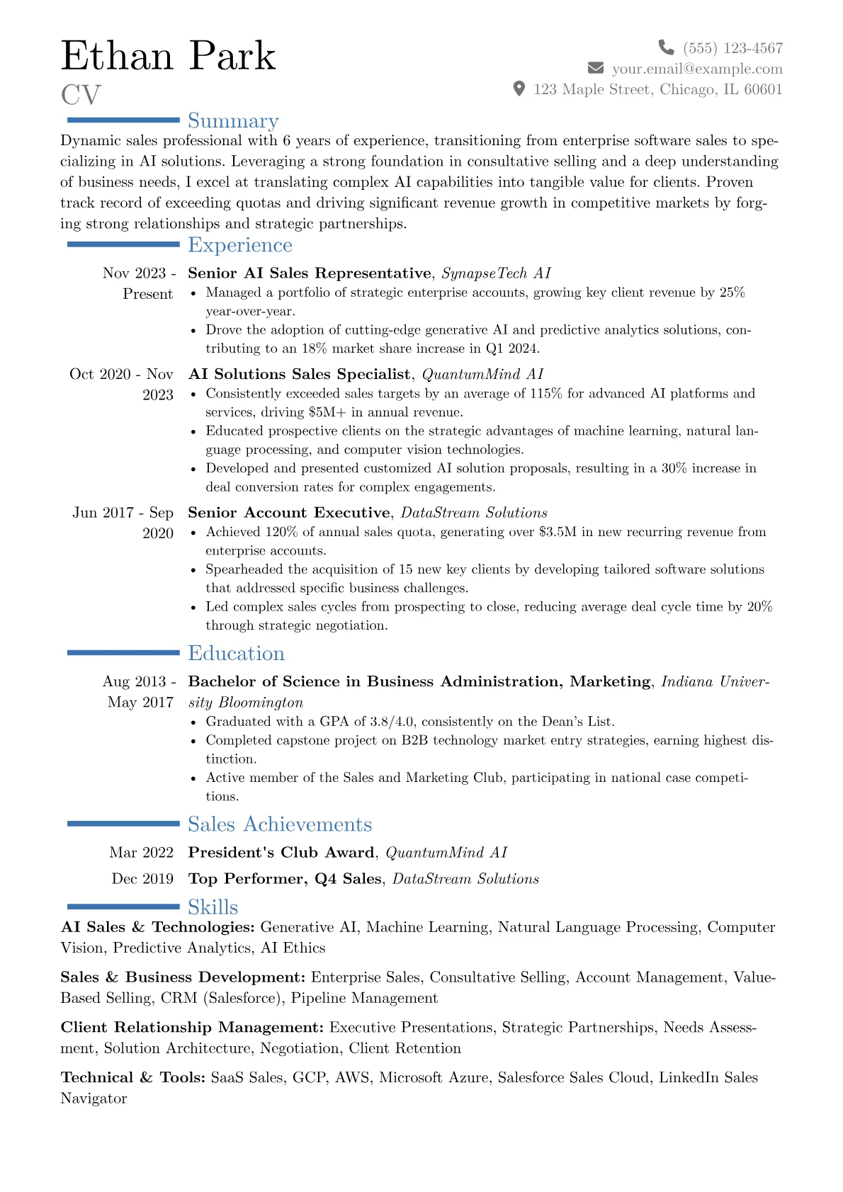 Career changer version - Page 1