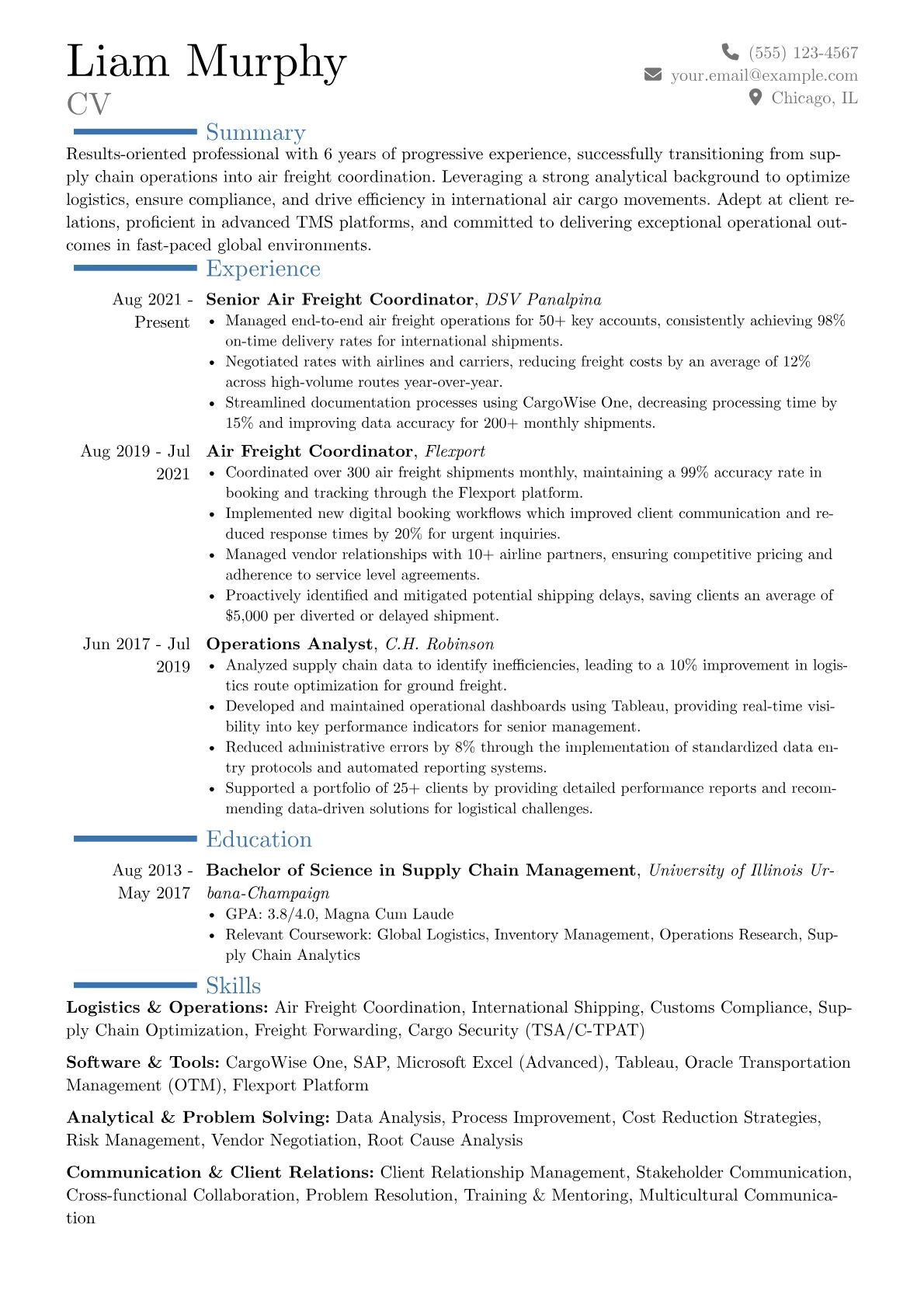 Career changer version - Page 1
