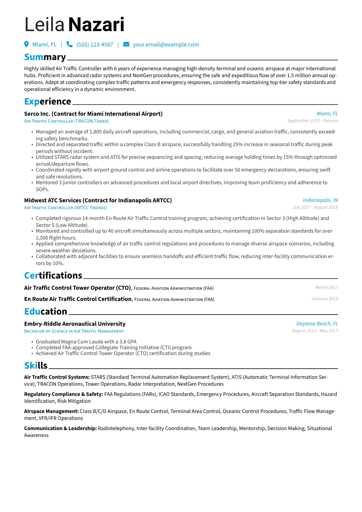Air Traffic Control version - Page 1