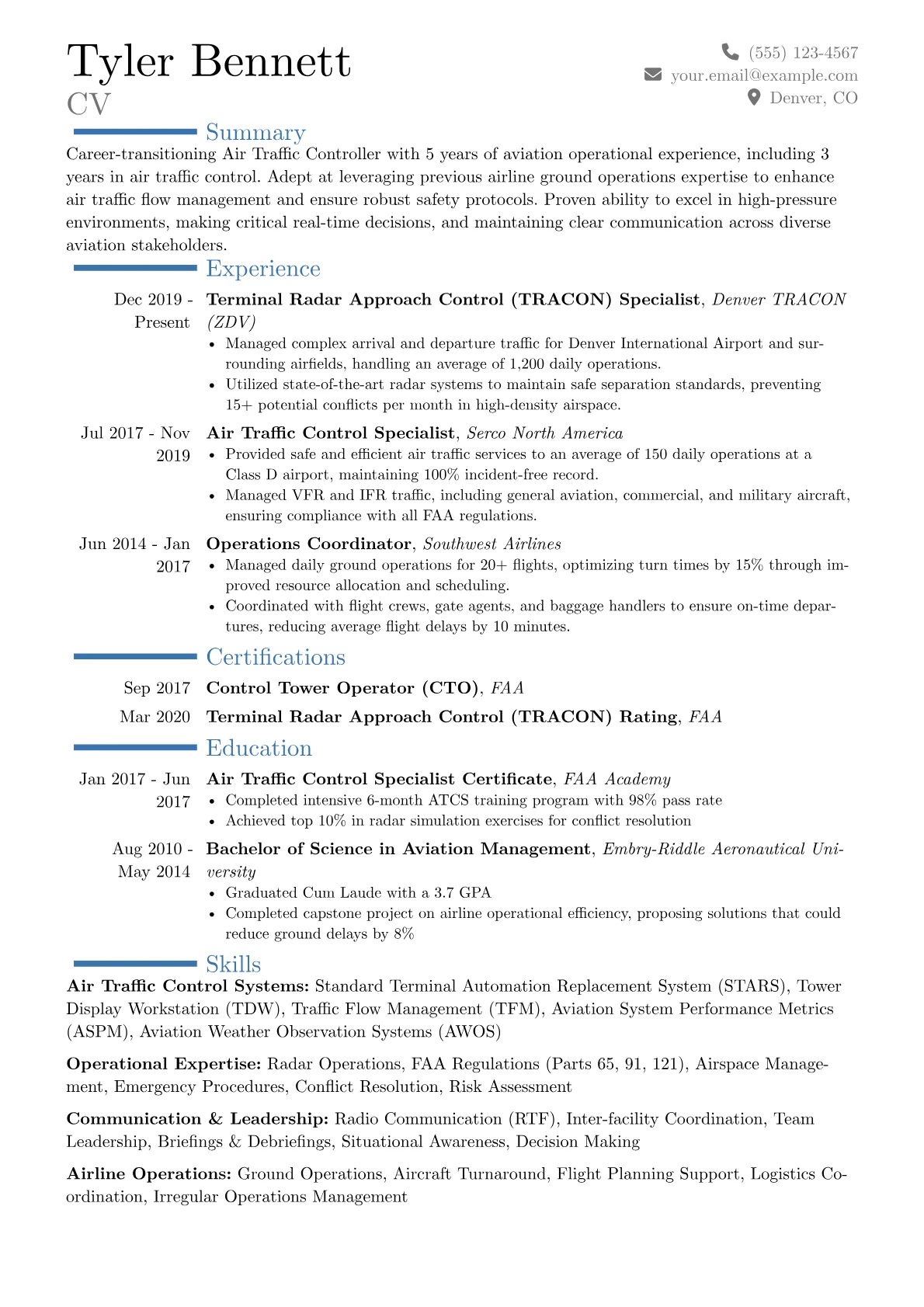 Career changer version - Page 1