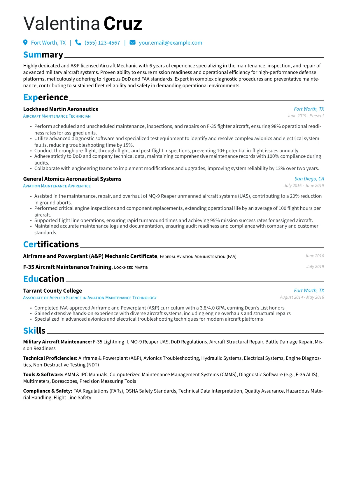Military Aircraft version - Page 1