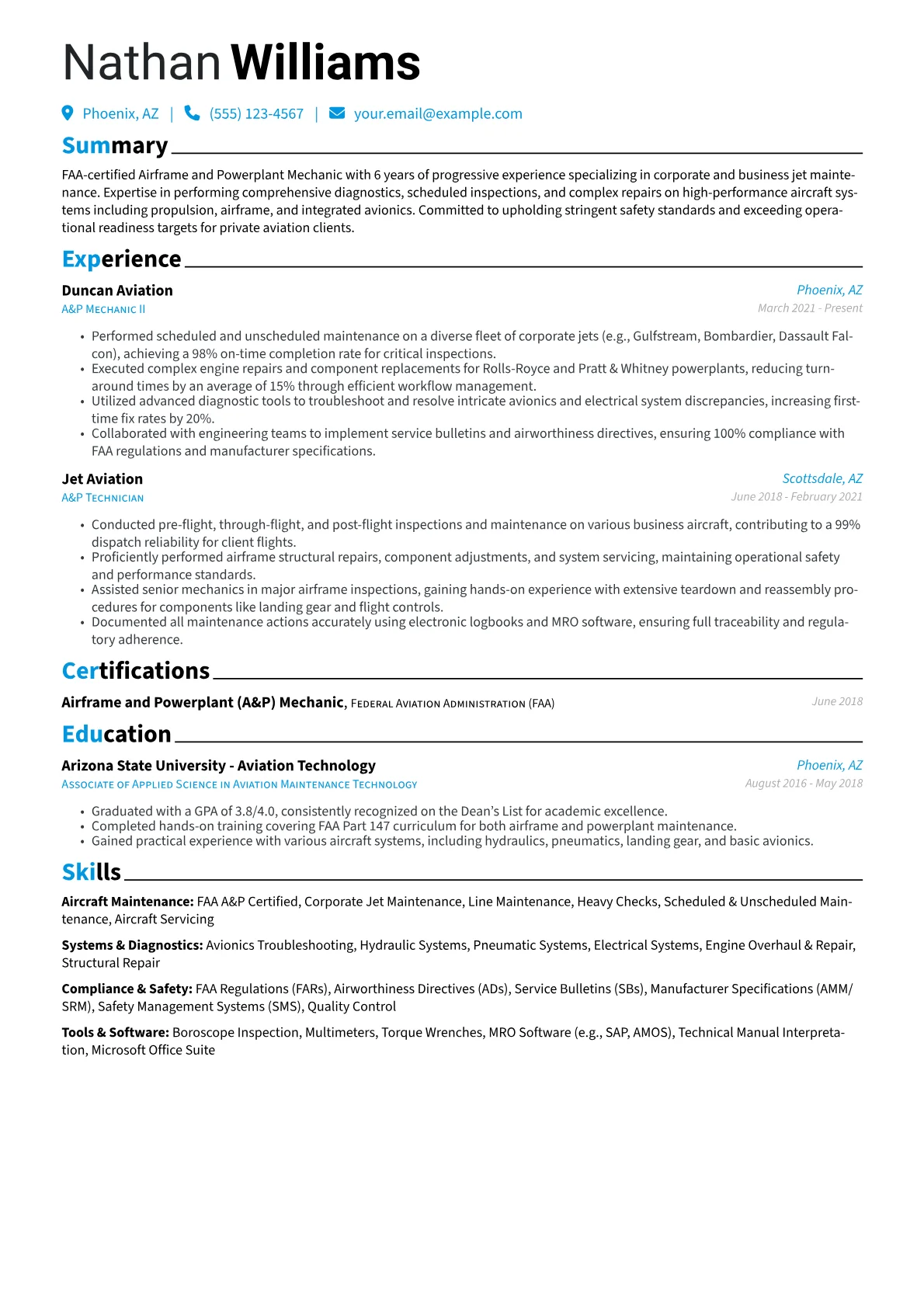 Corporate Jet MRO version - Page 1
