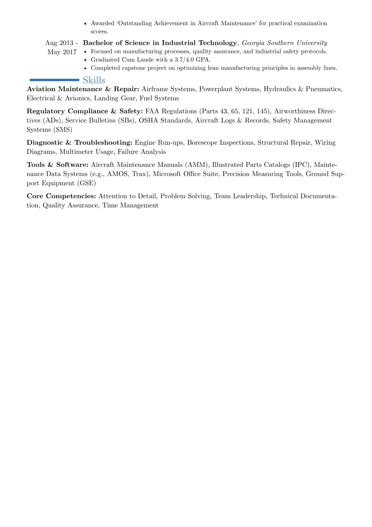 Career changer version - Page 2