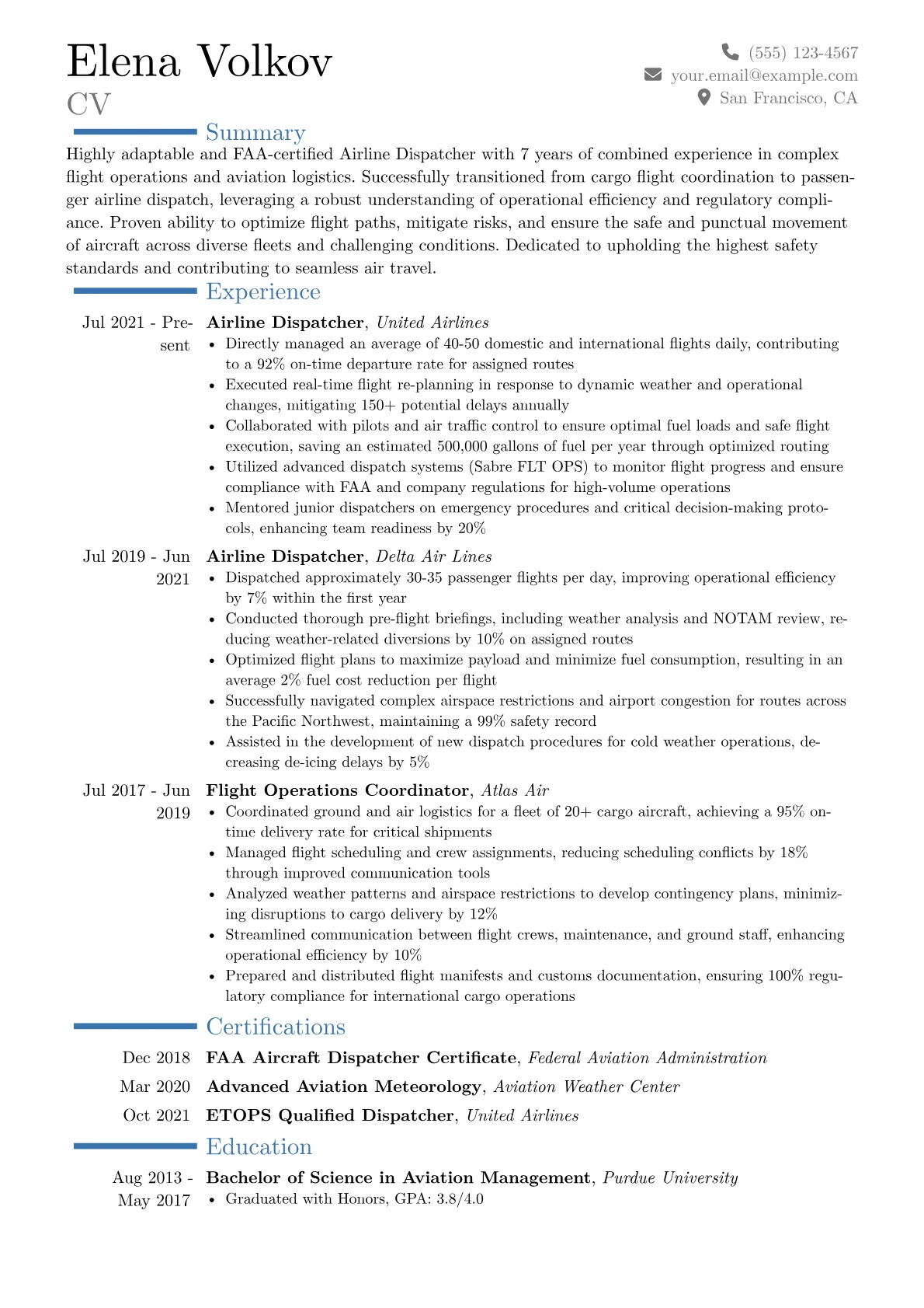 Career changer version - Page 1