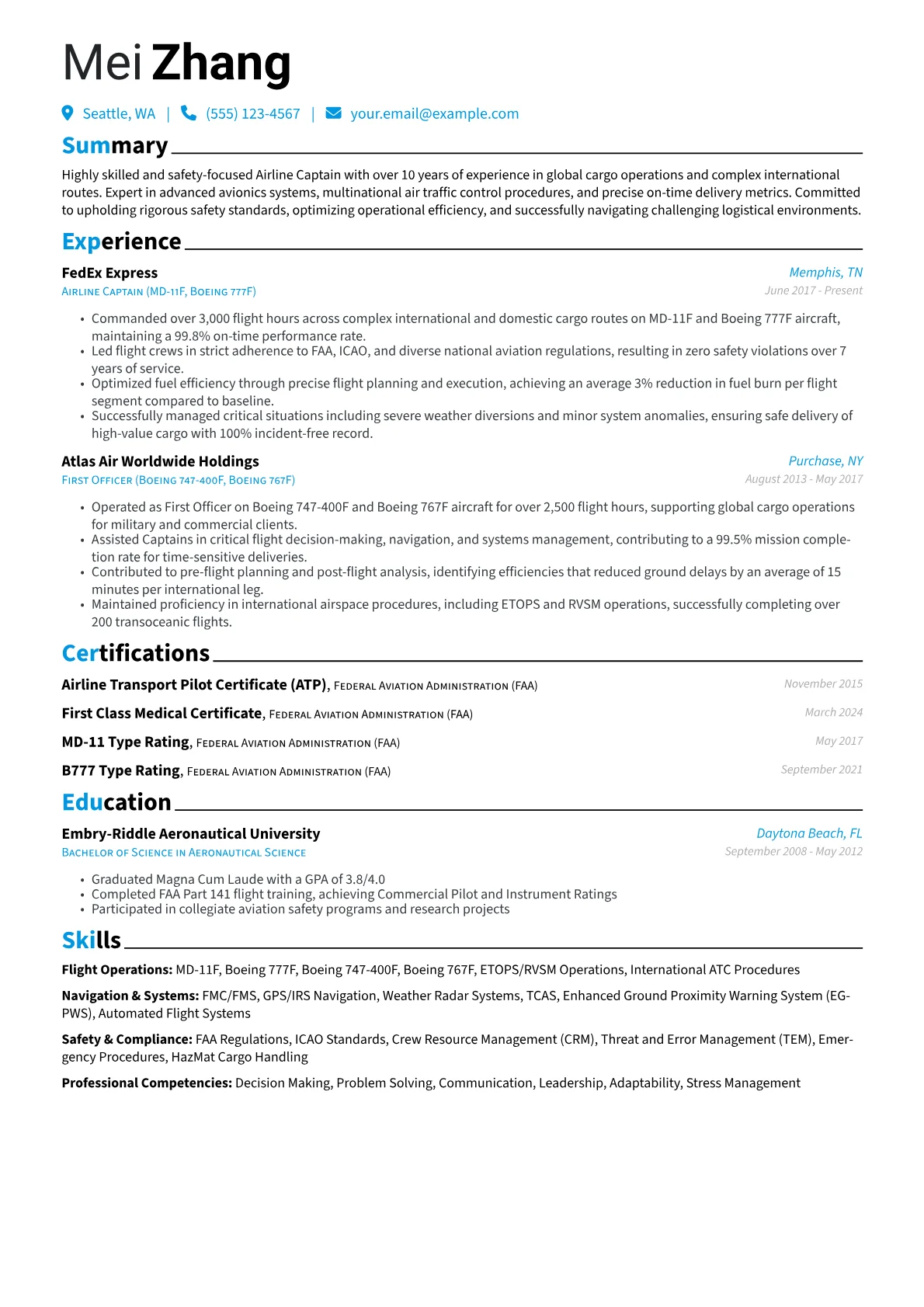 International Cargo Pilot version - Page 1