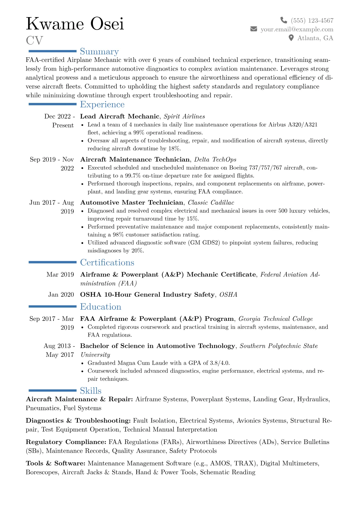 Career changer version - Page 1
