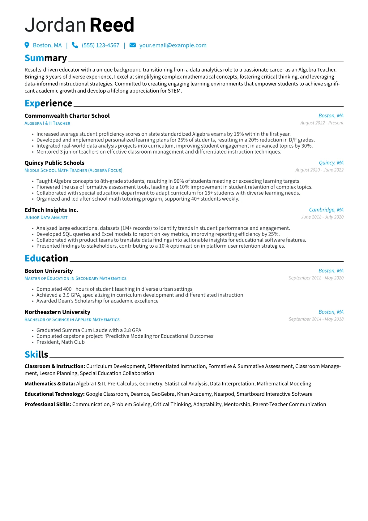 Career changer version - Page 1