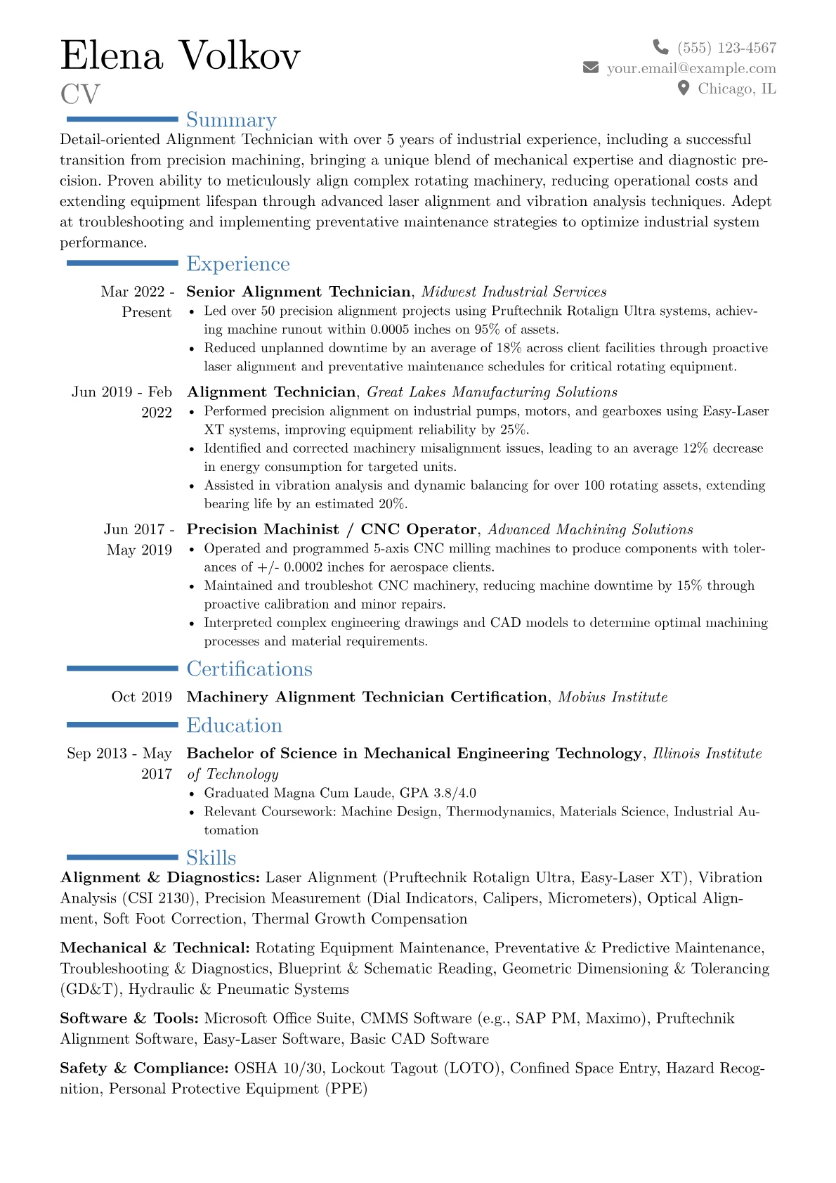Career changer version - Page 1