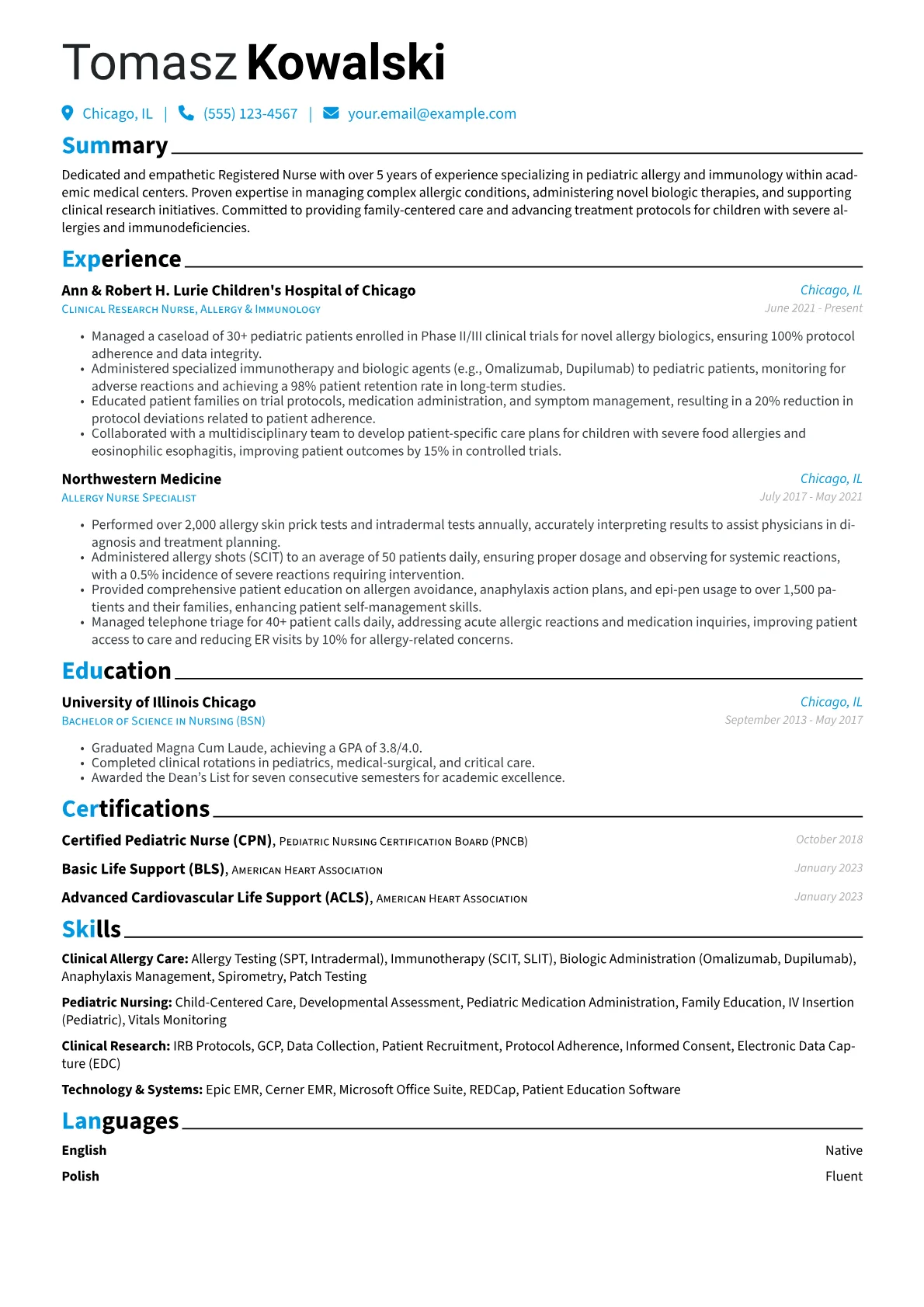 Pediatric Allergy version - Page 1