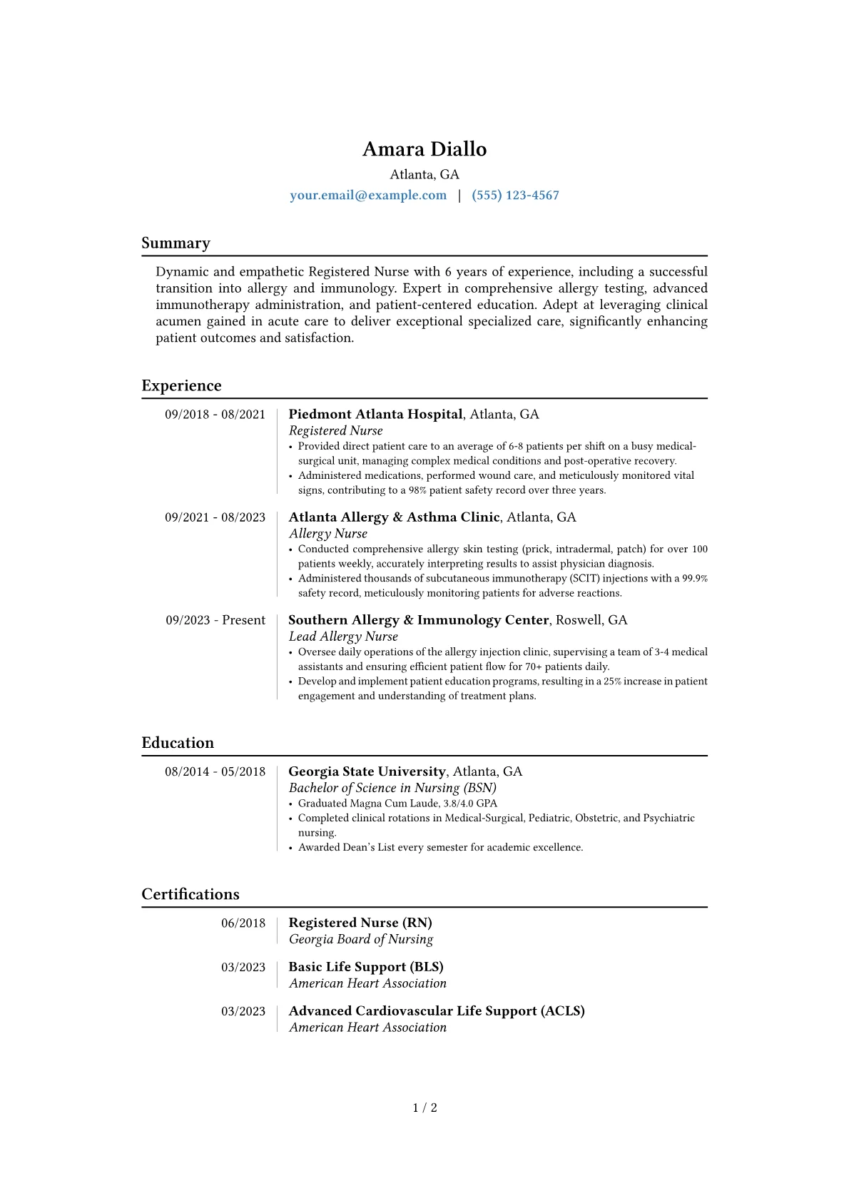 Career changer version - Page 1