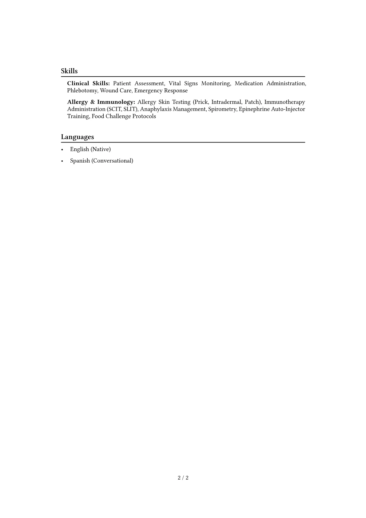 Career changer version - Page 2