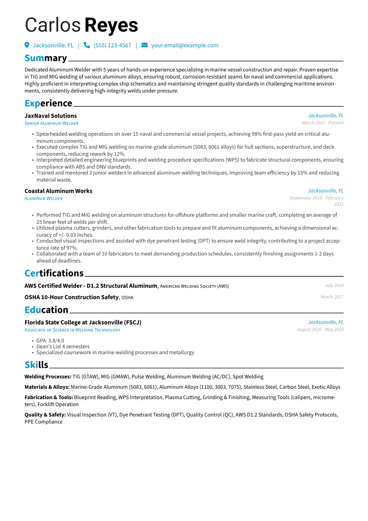 Marine Aluminum Welder version - Page 1
