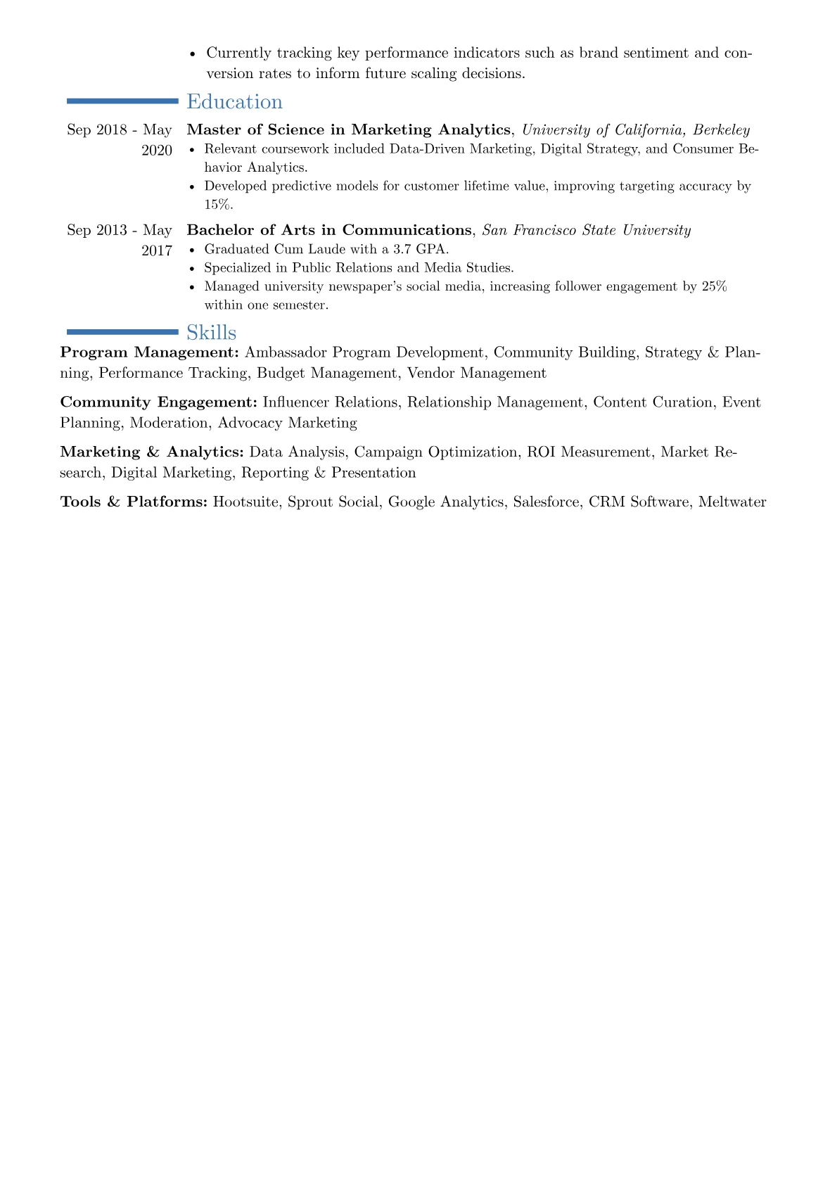 Career changer version - Page 2