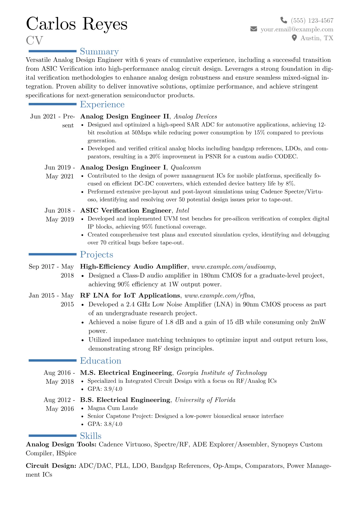 Career changer version - Page 1