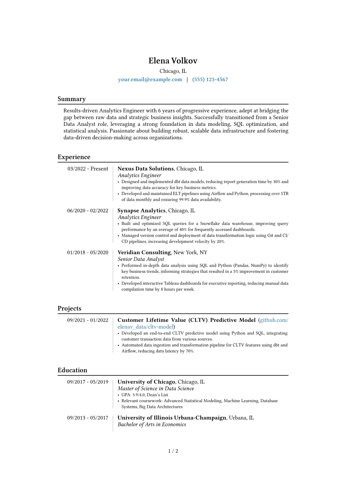 Career changer version - Page 1