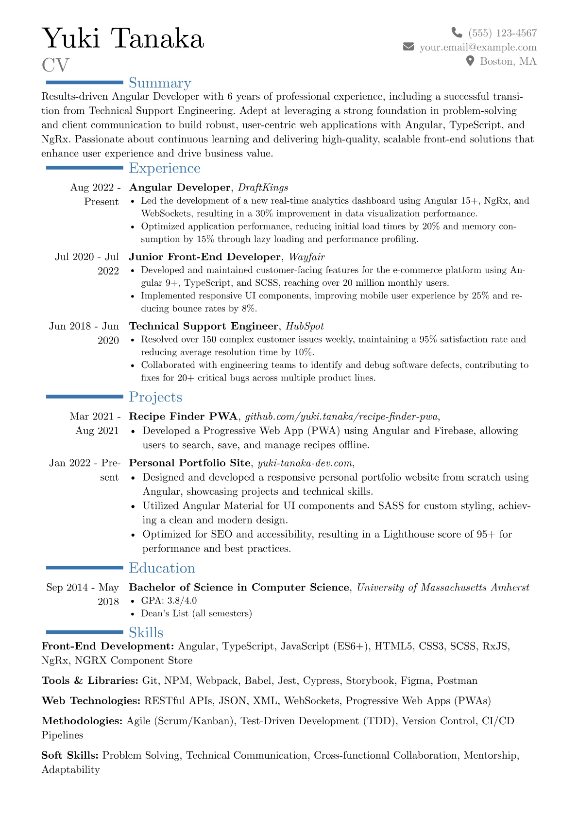 Career changer version - Page 1