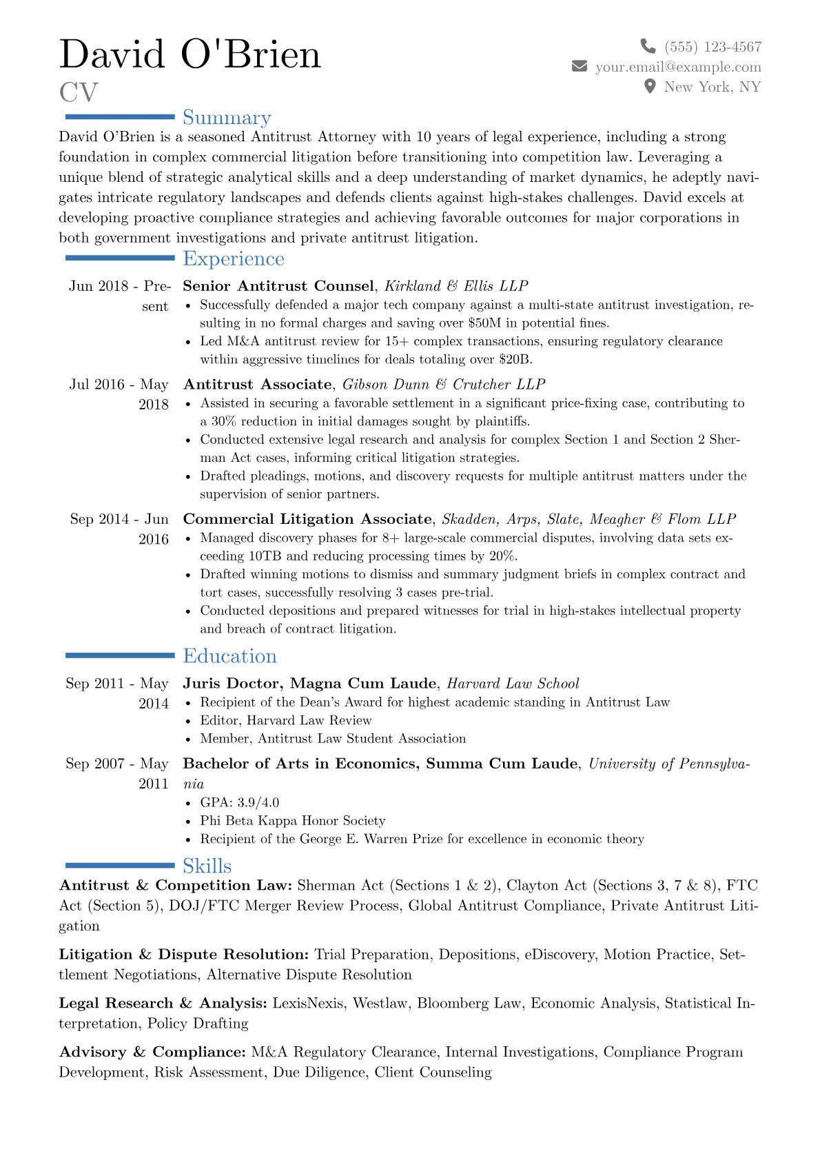 Career changer version - Page 1