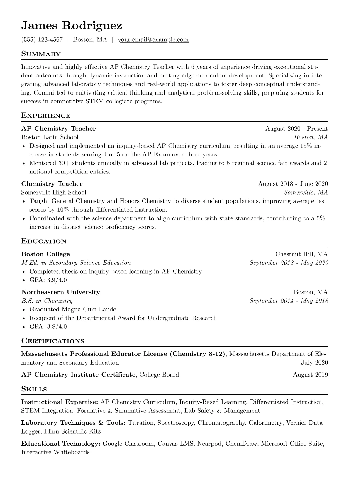 AP Chemistry Teacher version - Page 1
