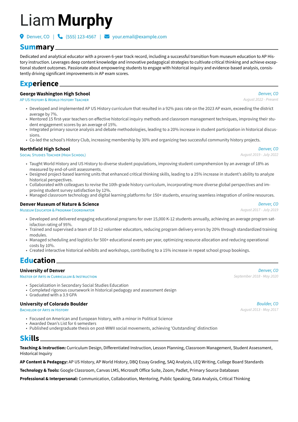 Career changer version - Page 1