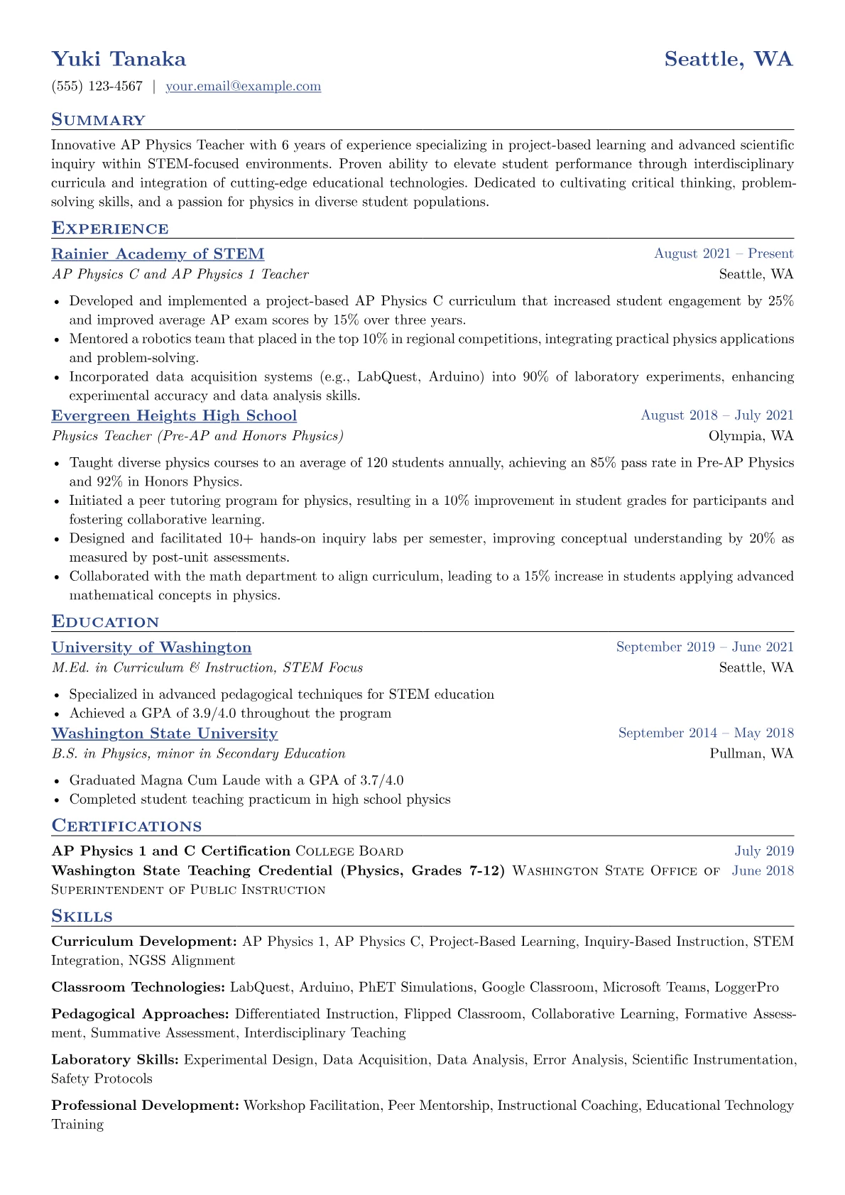 Specializing version - Page 1