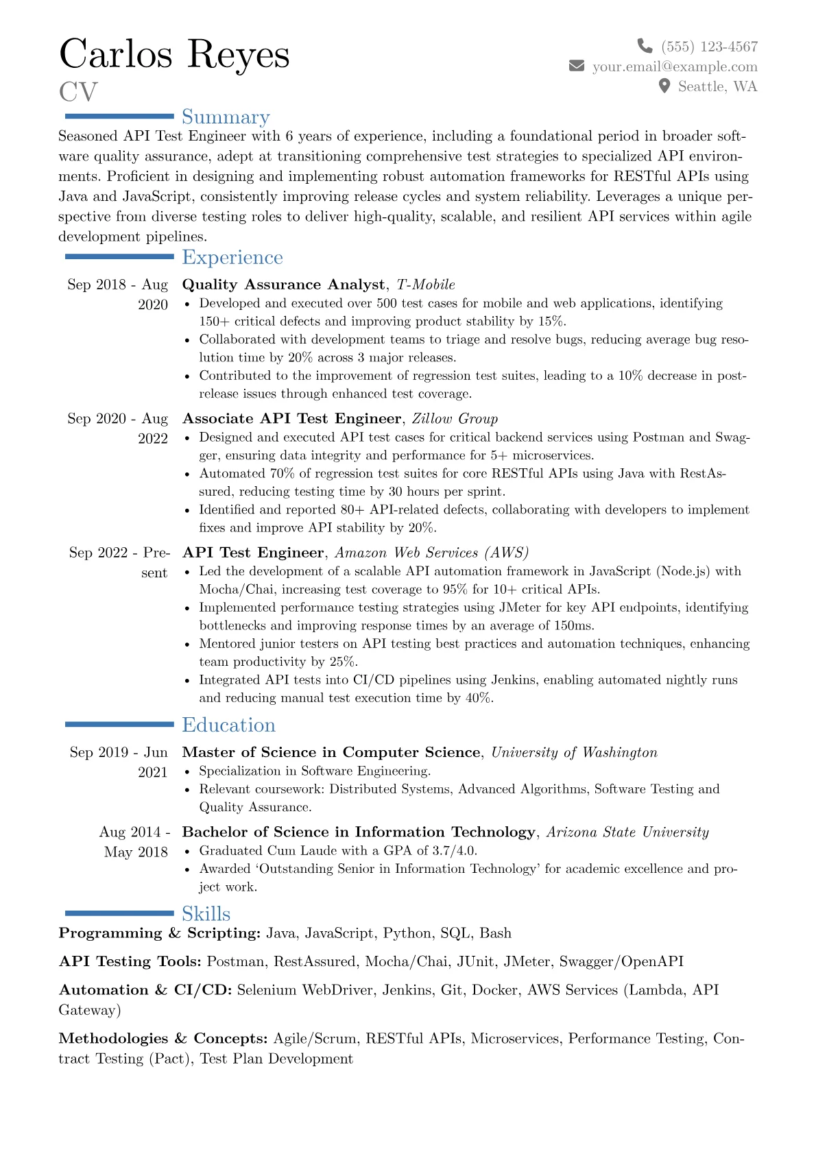 Career changer version - Page 1
