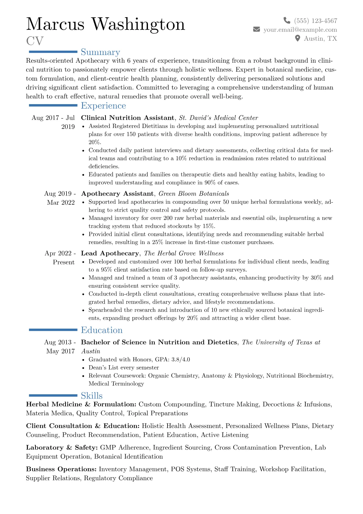 Career changer version - Page 1