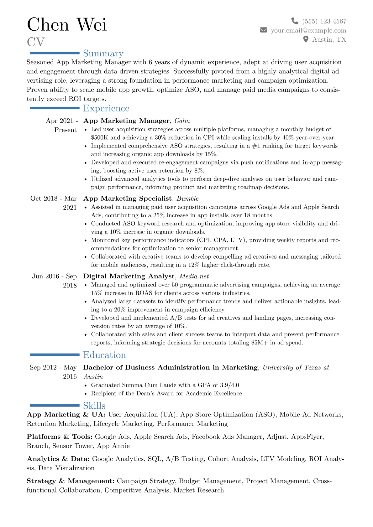 Career changer version - Page 1