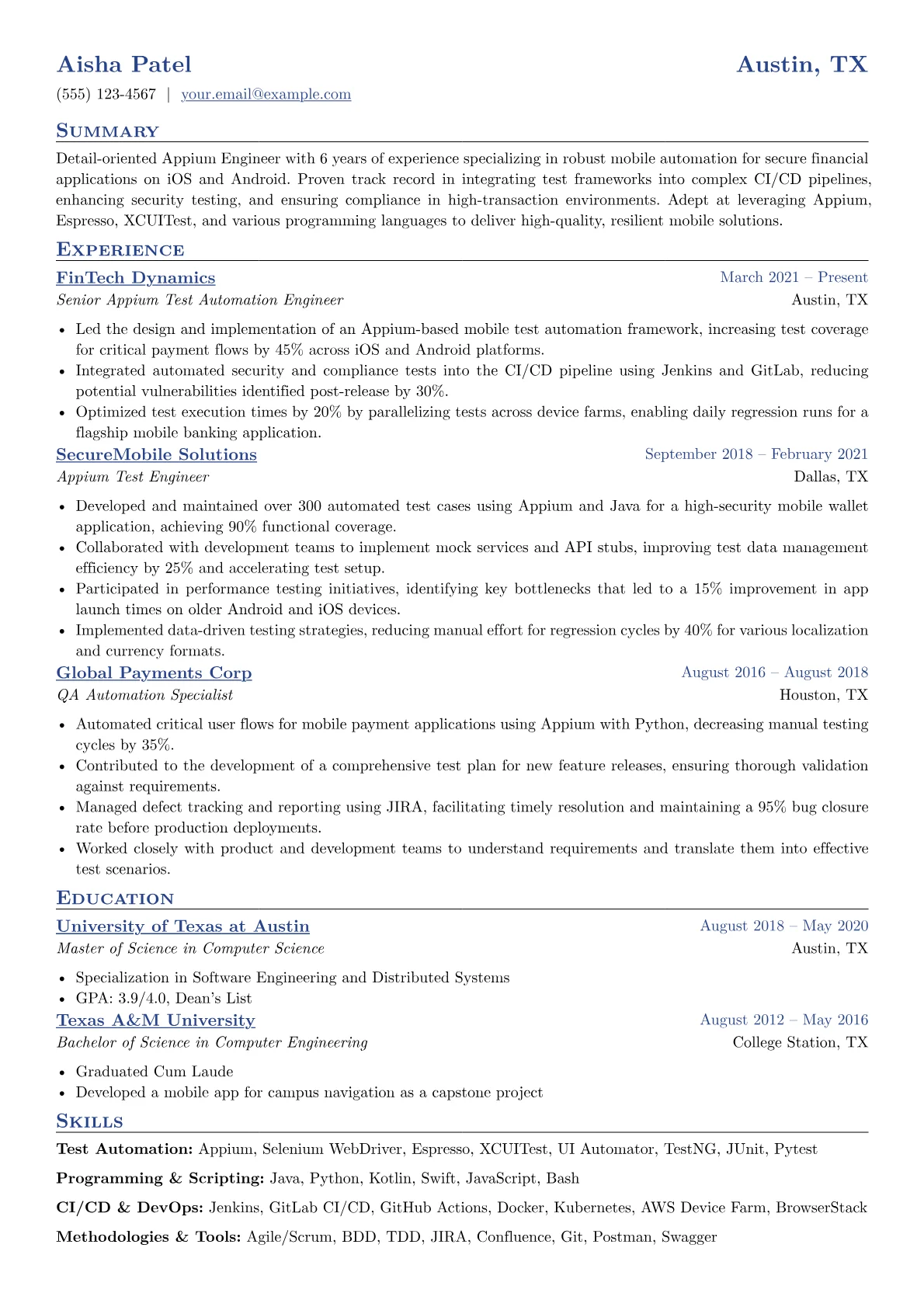 Fintech Mobile version - Page 1