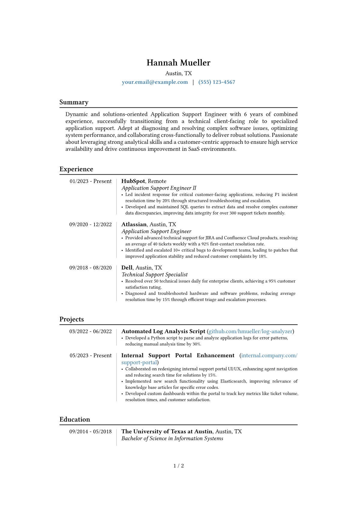 Career changer version - Page 1