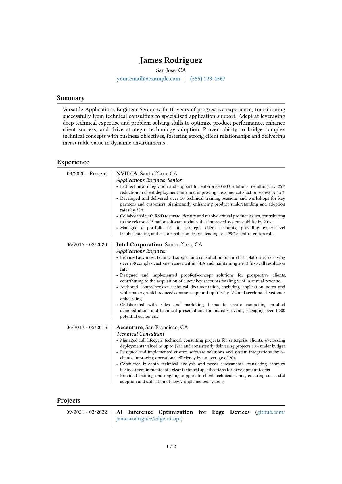 Career changer version - Page 1
