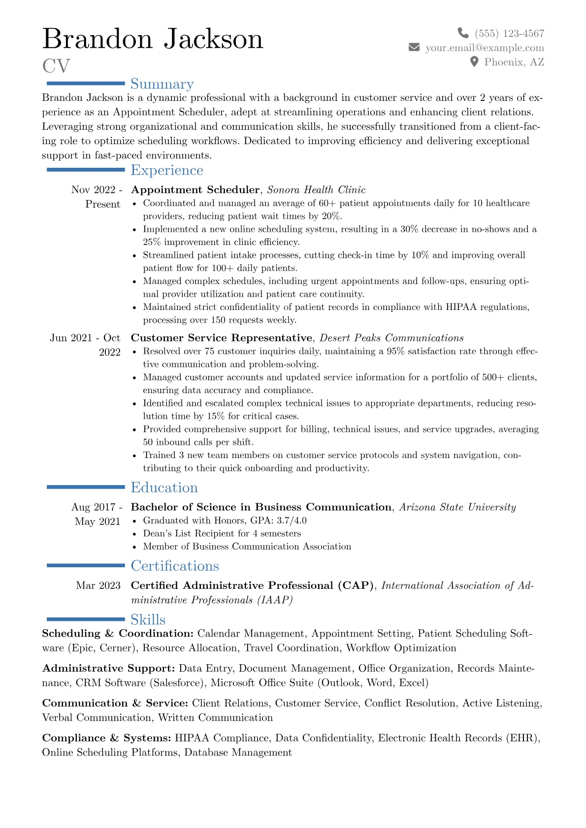 Career changer version - Page 1
