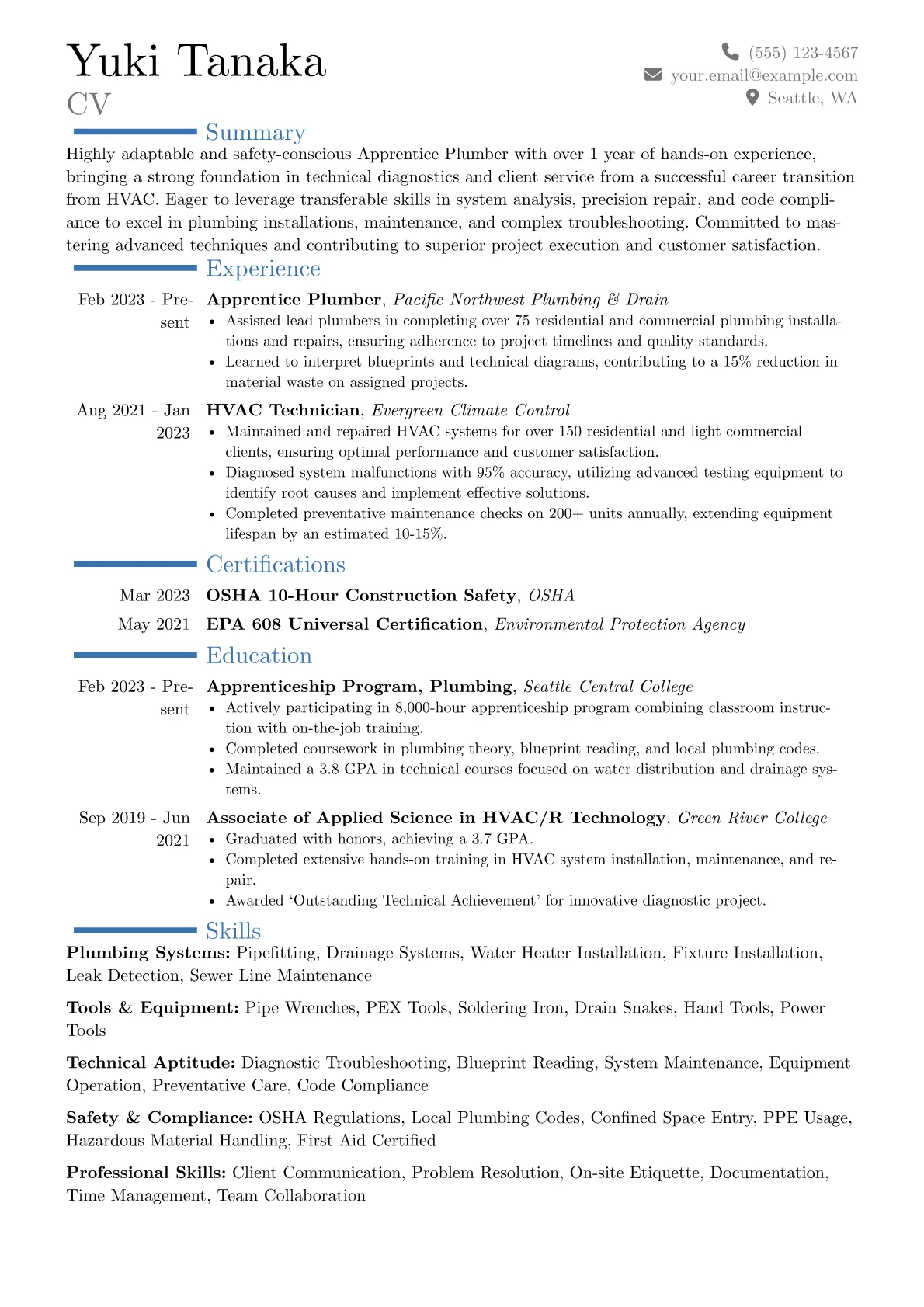 Career changer version - Page 1