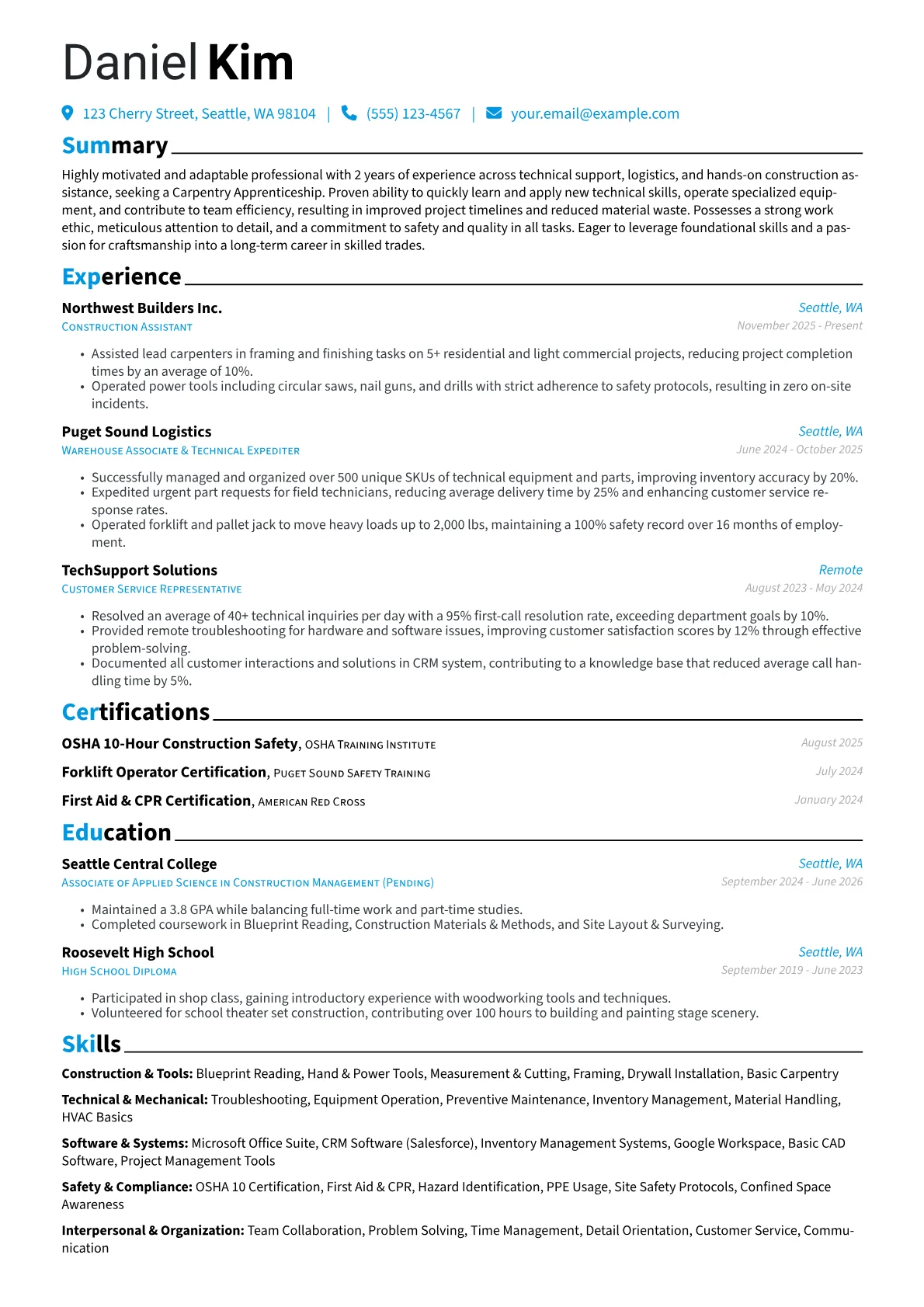Construction & Tools version - Page 1